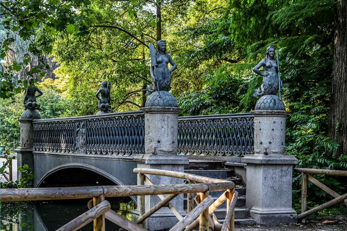 Bridge of the Mermaids in Park Sempione
