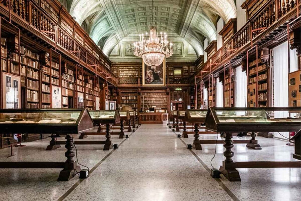 Treasures of Milan - Biblioteca Nacional Braidense, Milan - a cultural sanctuary located in the Palazzo di Brera, offering a wealth of knowledge and inspiration.
