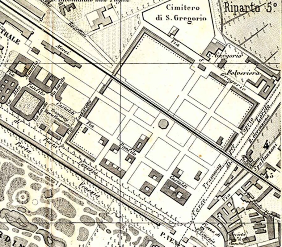 Dawny Lazaret w Mediolanie, dawna strefa kwarantanny