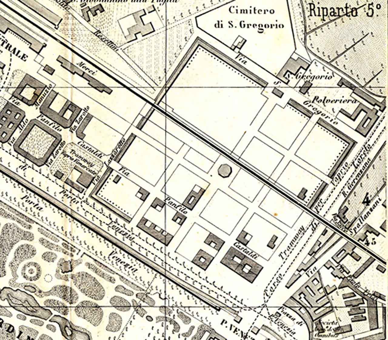 Milan's former Lazaret, a former quarantine zone