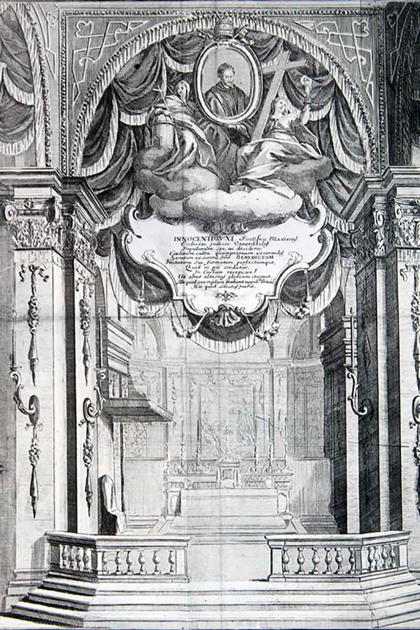 Wnętrze kościoła San Giovanni in Conca w Mediolanie