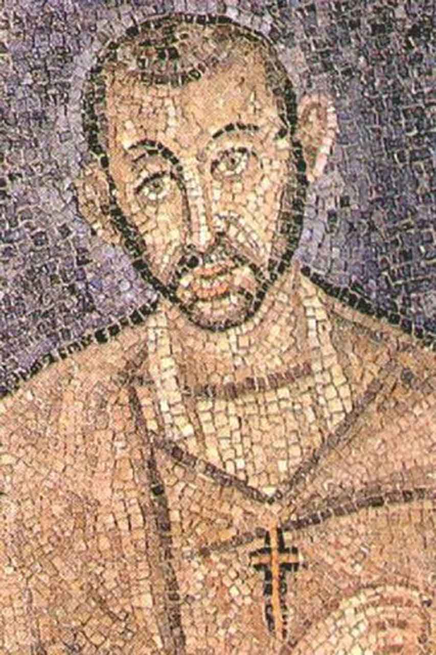 Saint Ambrose, respected patron saint of Milan