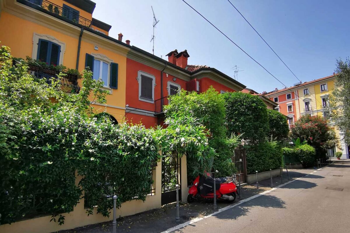 Via Lincoln w Mediolanie