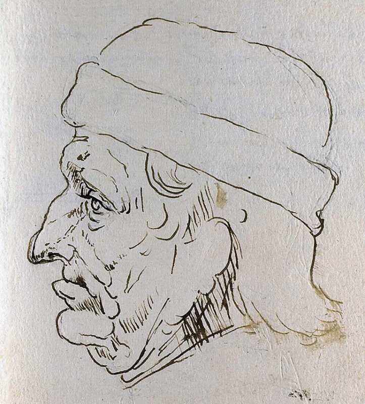 Codice Trivulziano - zbiór notatek i rysunków Leonarda da Vinci