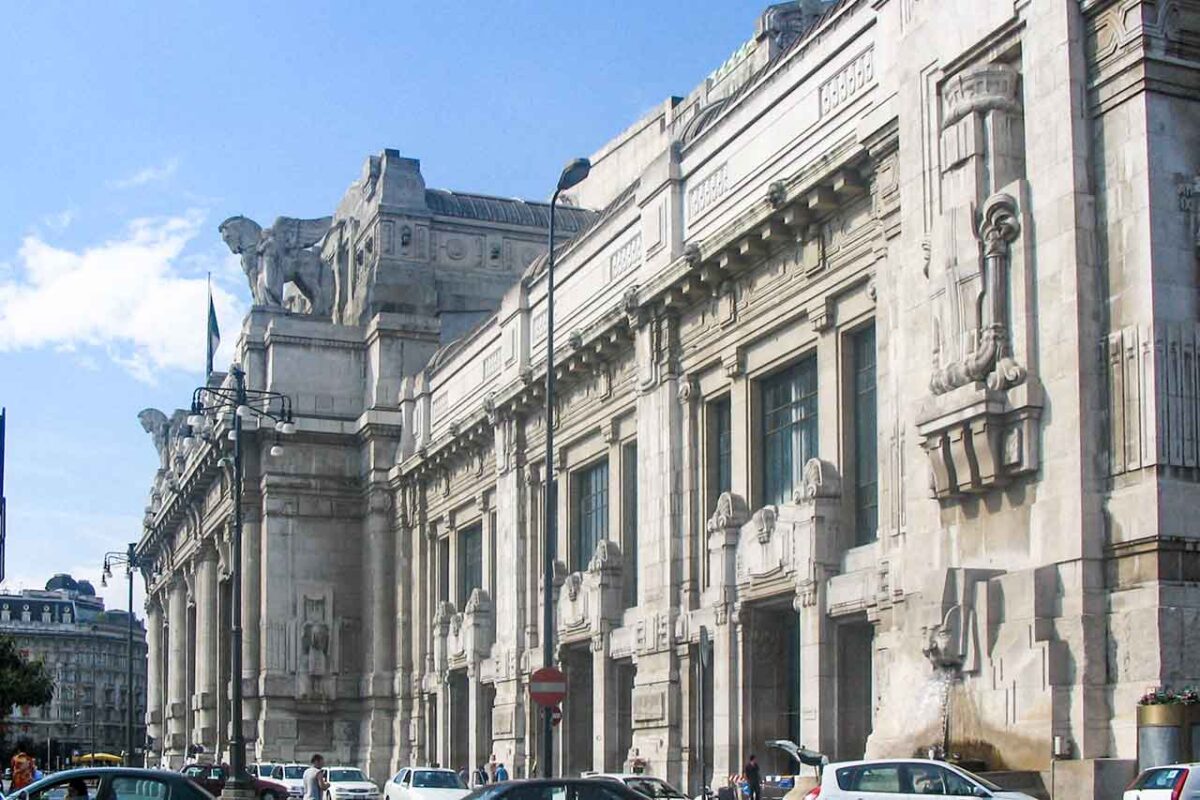 Dworzec Główny w Mediolane