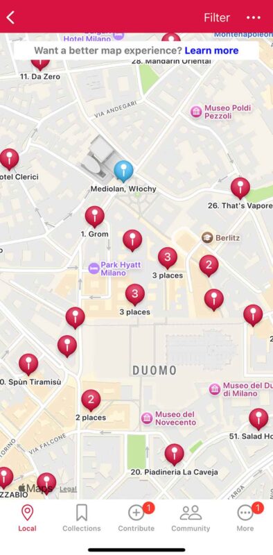 Milan gluten free - Findeme Gluten Free mobile app