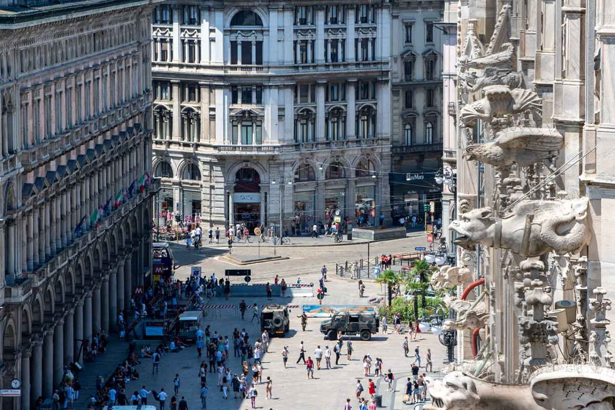 Mediolan w jeden dzień warto zacząć od Katedry Duomo